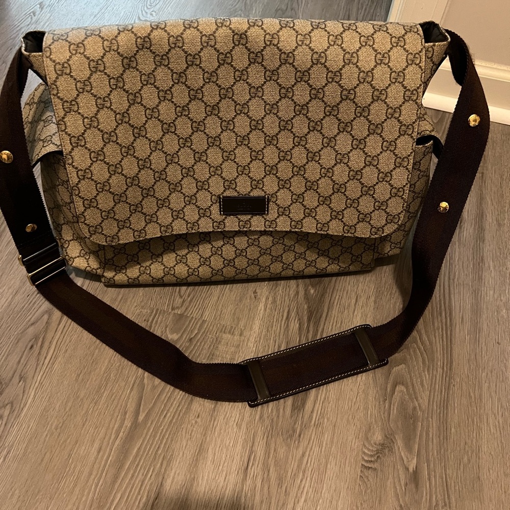 Gucci diaper bag